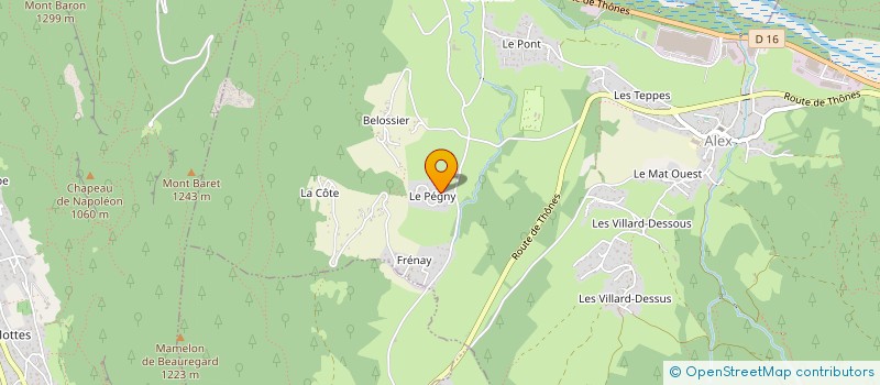 localisation de l'entreprise MADAME MORGANE PARIS  ALEX