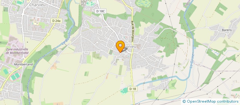 localisation de l'entreprise MADAME MORGANE PELTRE  PONT-DE-CHERUY