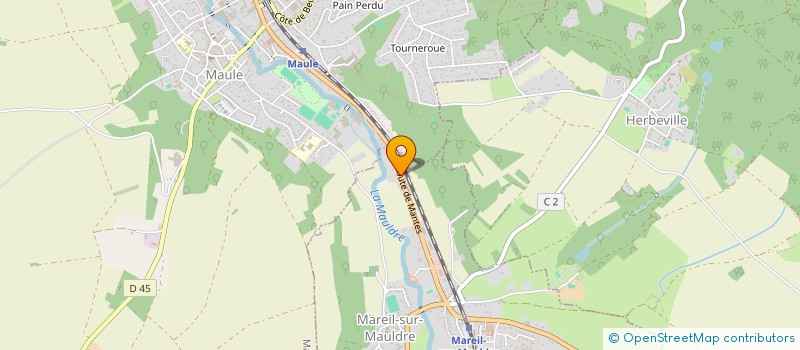 localisation de l'entreprise MADAME MORGANE PERARD à MAREIL-SUR-MAULDRE