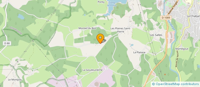 localisation de l'entreprise MADAME MORGANE PHILIP à USSEL