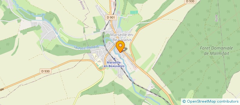 localisation de l'entreprise MADAME MORGANE PICQUET  MARSEILLE-EN-BEAUVAISIS