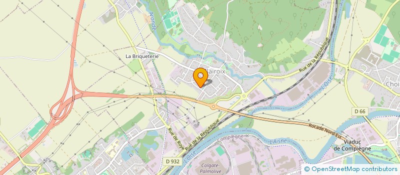 localisation de l'entreprise MADAME MORGANE PIERRE  CLAIROIX