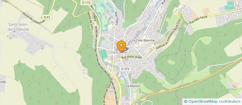 localisation de l'entreprise MADAME MORGANE PILLON à LILLEBONNE