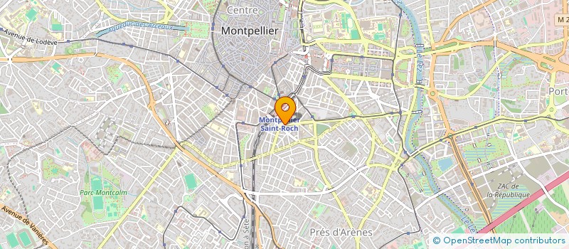 localisation de l'entreprise MADAME MORGANE PINAULT à MONTPELLIER