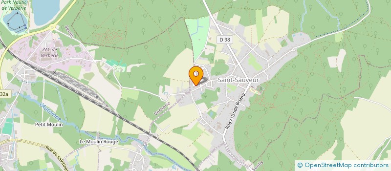 localisation de l'entreprise MADAME MORGANE PINO  SAINT-SAUVEUR