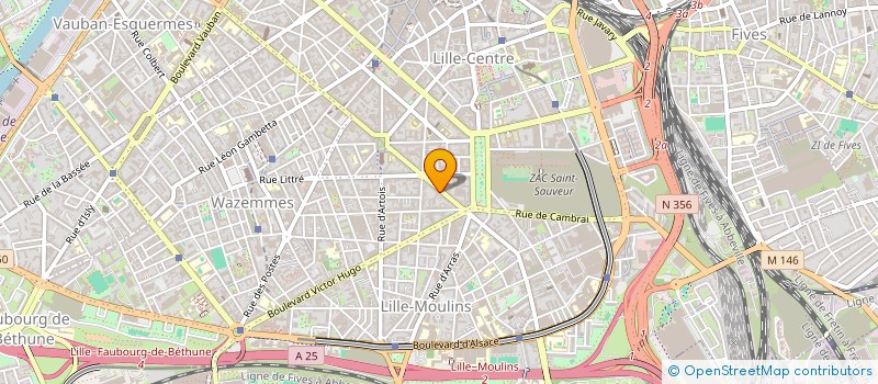 localisation de l'entreprise MADAME MORGANE PLANTIER  LILLE