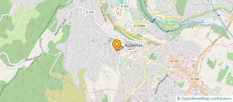 localisation de l'entreprise MADAME MORGANE POCHET  SAINT-SERNIN