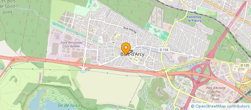 localisation de l'entreprise MADAME MORGANE POMMELEC  BOIS-D'ARCY