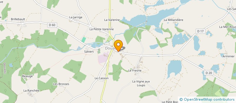 localisation de l'entreprise MADAME MORGANE POMPEIGNE à DOUADIC