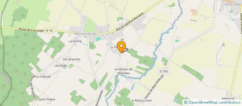 localisation de l'entreprise MADAME MORGANE POTTIER à MONTMERREI