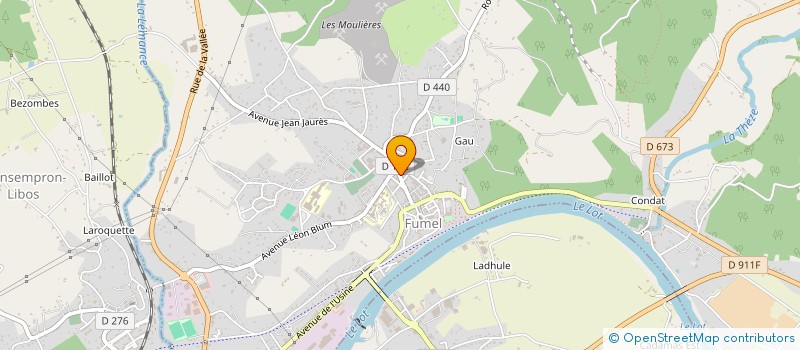 localisation de l'entreprise MADAME MORGANE PROTOIS  FUMEL