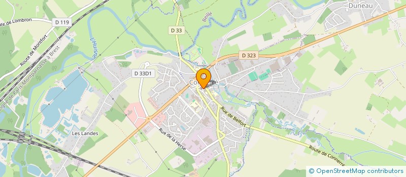 localisation de l'entreprise MADAME MORGANE PROYART à THORIGNE-SUR-DUE