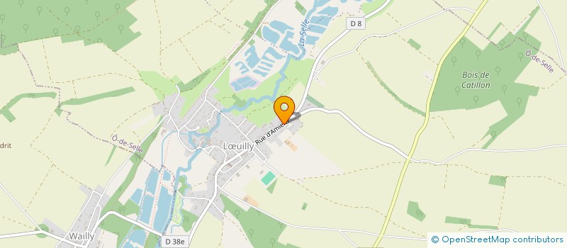 localisation de l'entreprise MADAME MORGANE QUIBEL  O-DE-SELLE