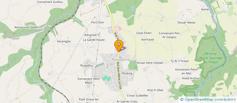 localisation de l'entreprise MADAME MORGANE QUINQUIS  PLOUBEZRE