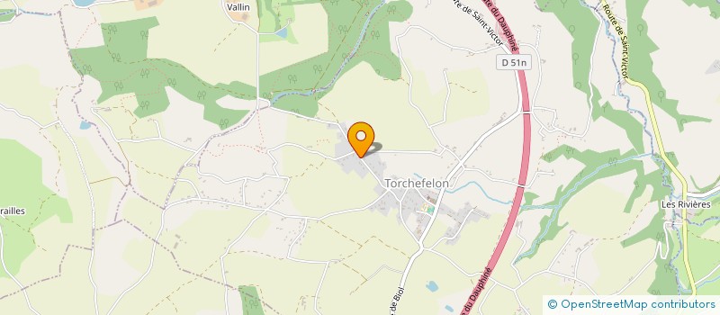 localisation de l'entreprise MADAME MORGANE RABOISSON  TORCHEFELON