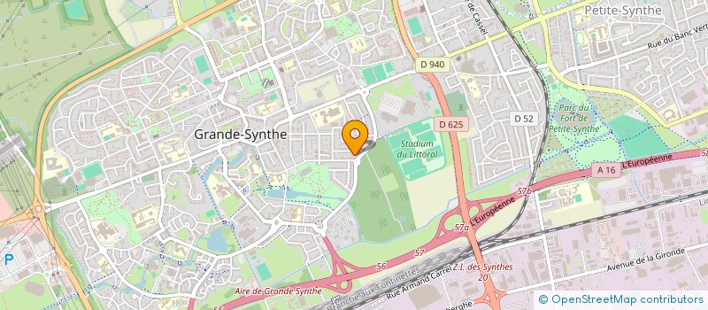 localisation de l'entreprise MADAME MORGANE RAMET  GRANDE-SYNTHE