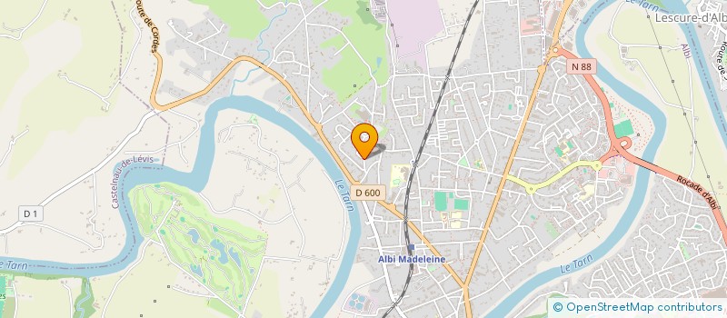 localisation de l'entreprise MADAME MORGANE RECASENS-HEINEKEN à ALBI