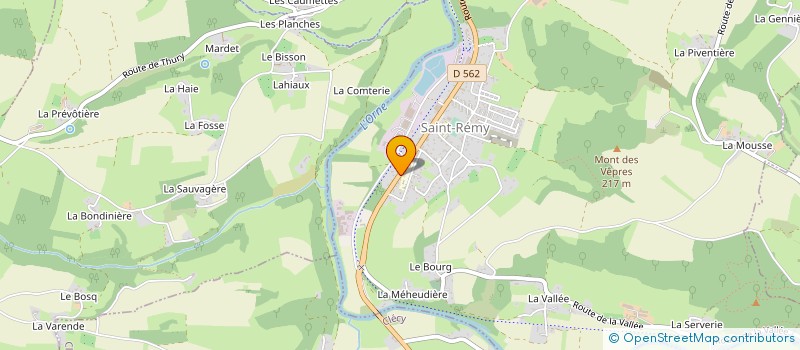localisation de l'entreprise MADAME MORGANE RENAUDIN à SAINT-REMY