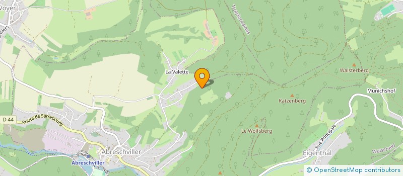 localisation de l'entreprise MADAME MORGANE RENNAR  ABRESCHVILLER