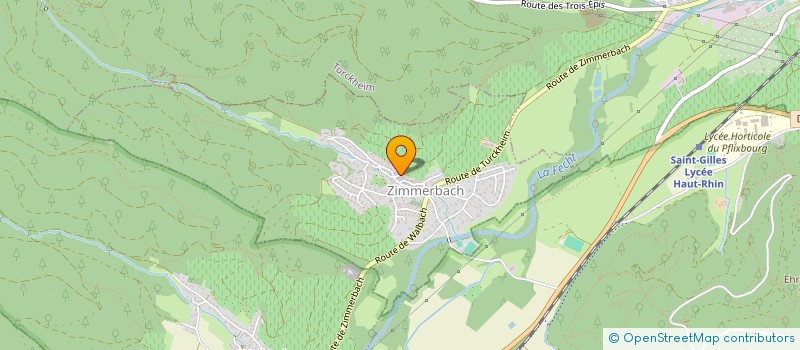 localisation de l'entreprise MADAME MORGANE REVELANT  ZIMMERBACH