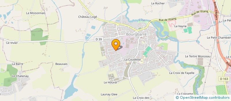 localisation de l'entreprise MADAME MORGANE REVERTE  BOURGBARRE