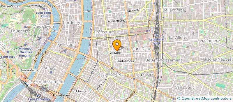 localisation de l'entreprise MADAME MORGANE REY  LYON