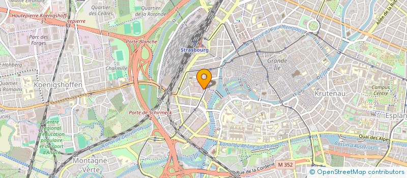 localisation de l'entreprise MADAME MORGANE REYNAUD à STRASBOURG
