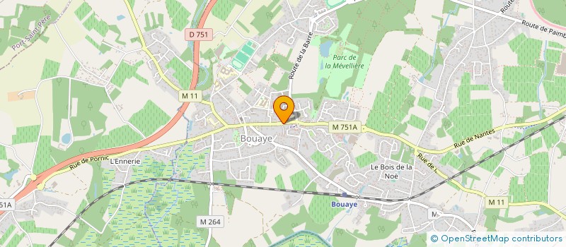 localisation de l'entreprise MADAME MORGANE RICHARD  BOUAYE