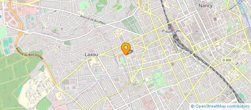 localisation de l'entreprise MADAME MORGANE RIDORET  NANCY