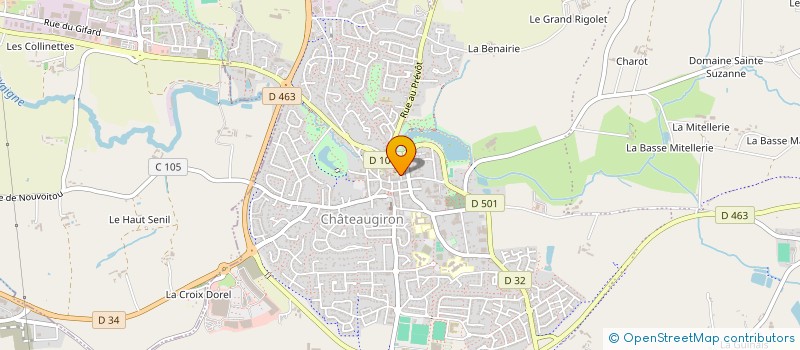 localisation de l'entreprise MADAME MORGANE RIO  CHATEAUGIRON