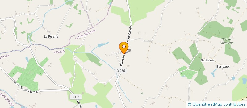 localisation de l'entreprise MADAME MORGANE RITTER  LAUZUN