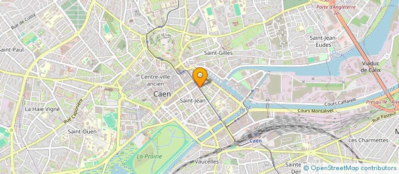 localisation de l'entreprise MADAME MORGANE RIVET à CAEN