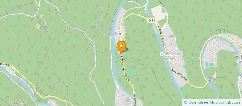 localisation de l'entreprise MADAME MORGANE ROBINET  THILAY