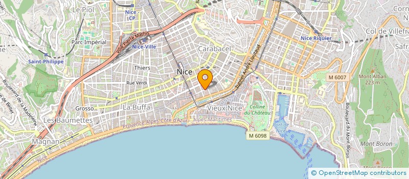 localisation de l'entreprise MADAME MORGANE ROFFE  NICE