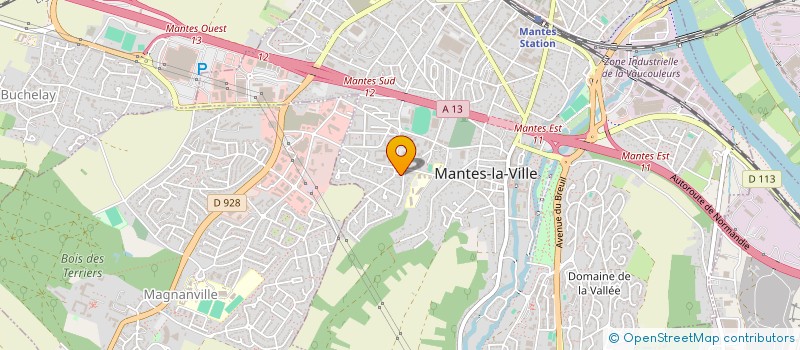 localisation de l'entreprise MADAME MORGANE ROSSELOT à MANTES-LA-VILLE