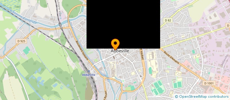 localisation de l'entreprise MADAME MORGANE ROUSSELLE à ABBEVILLE
