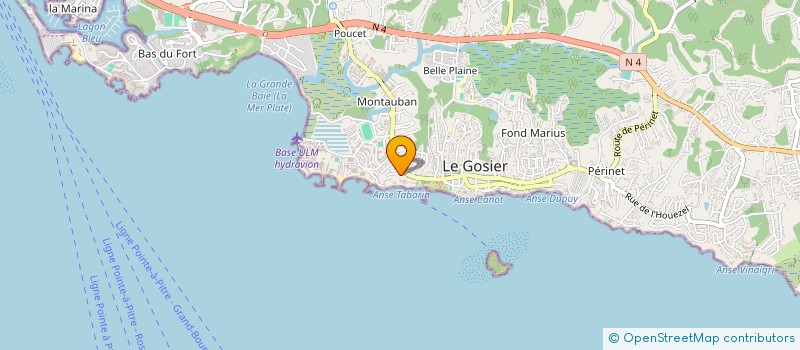 localisation de l'entreprise MADAME MORGANE RULLIER  LAMPAUL-PLOUARZEL