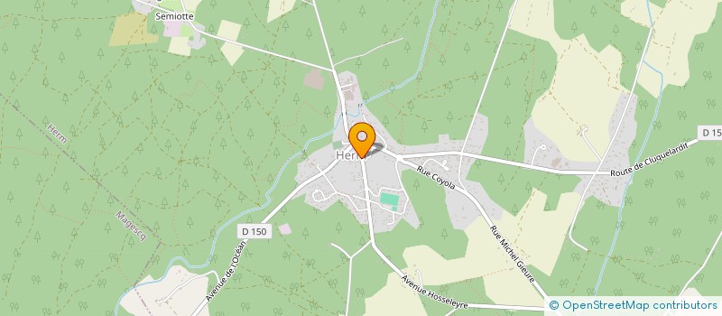 localisation de l'entreprise MADAME MORGANE SABIN  HERM