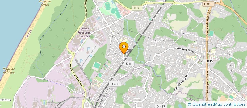 localisation de l'entreprise MADAME MORGANE SAIDI  TARNOS