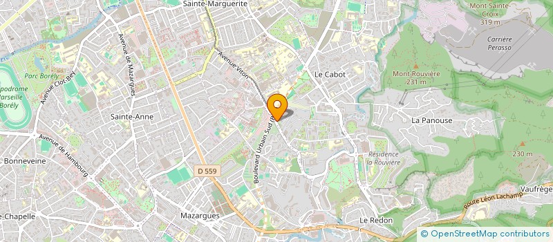 localisation de l'entreprise MADAME MORGANE SALONE à MARSEILLE