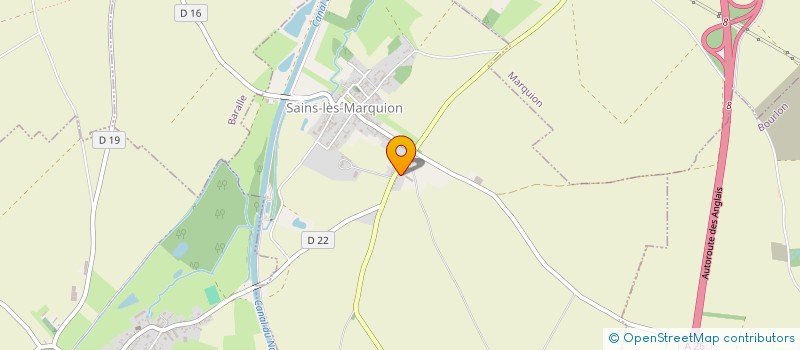 localisation de l'entreprise MADAME MORGANE SARRE  SAINS-LES-MARQUION