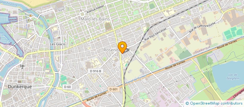localisation de l'entreprise MADAME MORGANE SAUDEMONT à DUNKERQUE