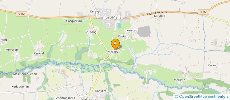 localisation de l'entreprise MADAME MORGANE SAVINA  CONFORT-MEILARS