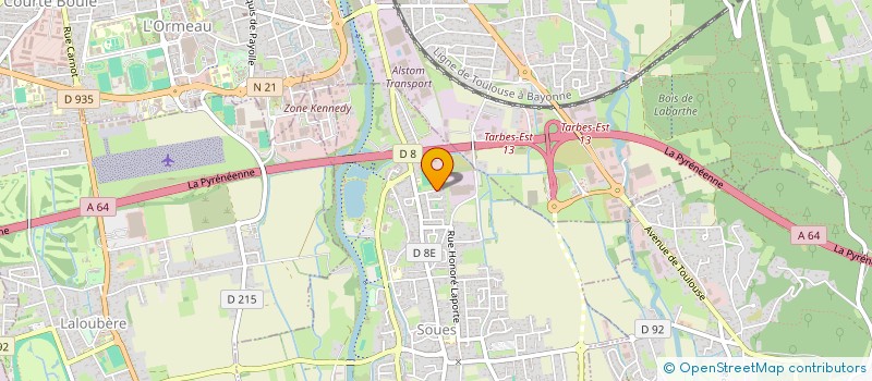 localisation de l'entreprise MADAME MORGANE SCANDURA  SOUES