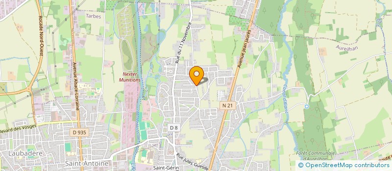 localisation de l'entreprise MADAME MORGANE SCHMITT à ORLEIX