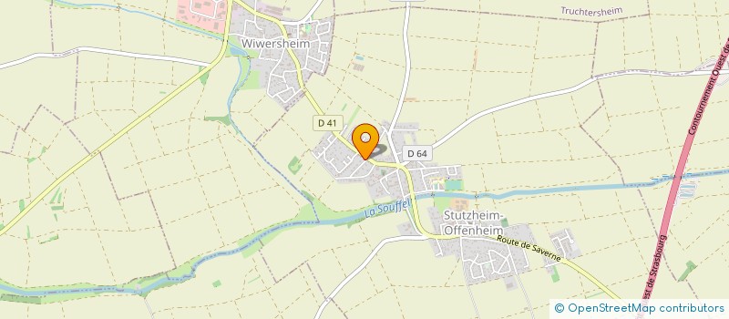 localisation de l'entreprise MADAME MORGANE SCHOELLER  DORLISHEIM