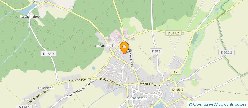 localisation de l'entreprise MADAME MORGANE SEIGNEURY à SENONCHES