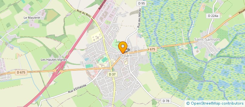 localisation de l'entreprise MADAME MORGANE SELLEM  TROARN