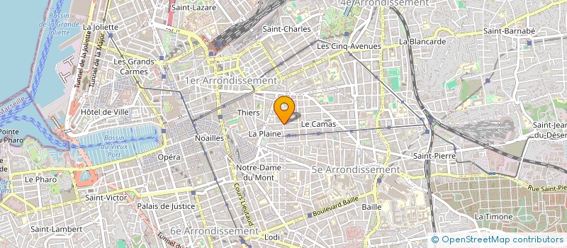 localisation de l'entreprise MADAME MORGANE SEREE PACHA à MARSEILLE