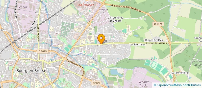 localisation de l'entreprise MADAME MORGANE SERRAND à BOURG-EN-BRESSE